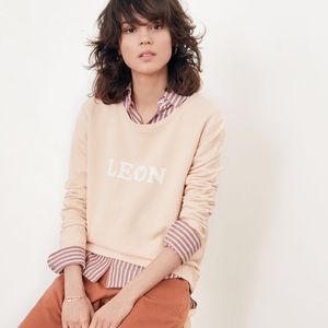 Comptoir Des Cotonniers Pink Leon Sweatshirt - S